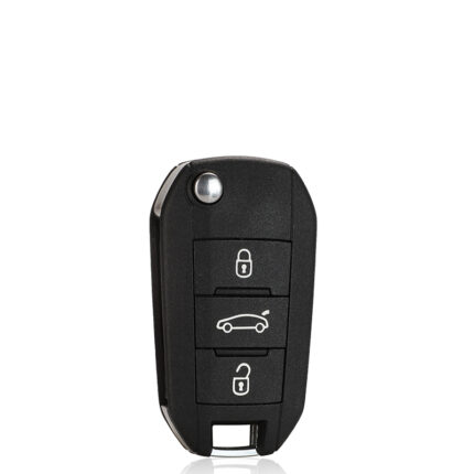 Télécommande Universelle 3 Boutons Pour PEUGEOT, 433MHZ FSK , transpondeur 4A / NCF296xM - carmatech