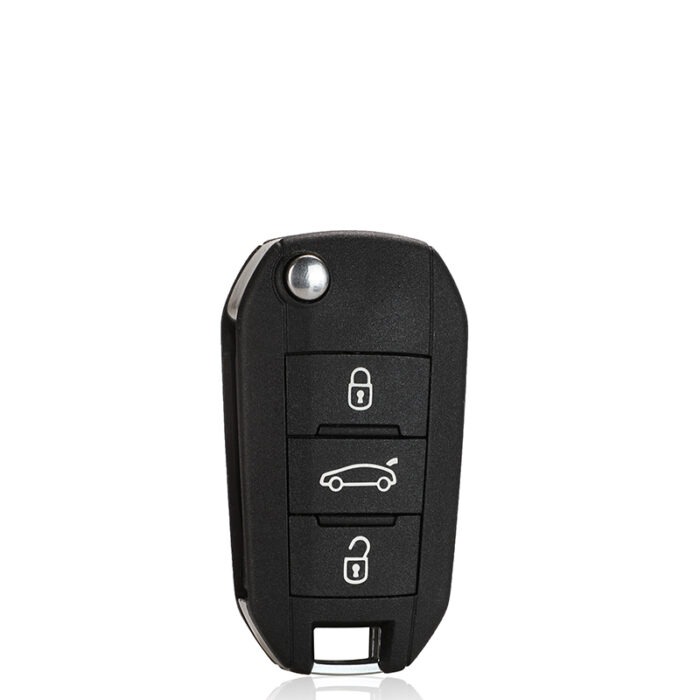Télécommande Universelle 3 Boutons Pour PEUGEOT, 433MHZ FSK , transpondeur 4A / NCF296xM - carmatech