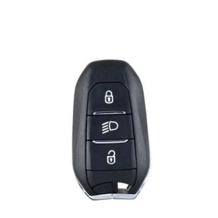 Télécommande Universelle 3 Boutons Pour PEUGEOT, 433MHZ FSK, transpondeur 4A HITAG AES - carmatech