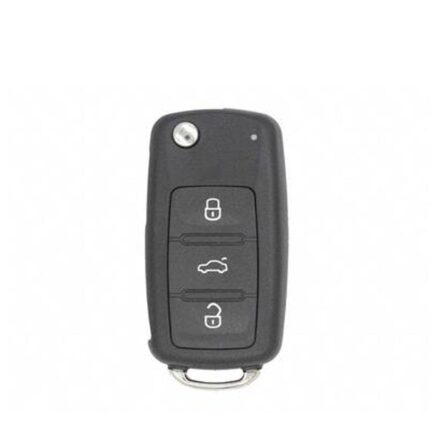 Télécommande Universelle 3 Boutons pour VW , 433Mhz , Transpondeur PCF7948 MQB - carmatech