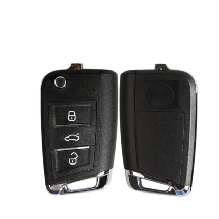 Télécommande Universelle 3 Boutons XHORSE Style VW MQB48 (  pile+ logo vw + LAME) - carmatech