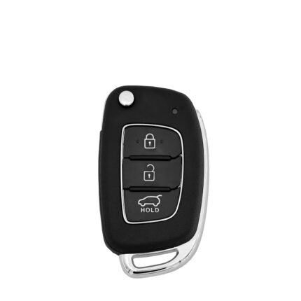 Télécommande Universelle 3 Boutons Pour Hyundai Creta 2023, 433 MHz , Transpondeur 8A Texas Crypto 128-bits AES Avec Logo -carmatech
