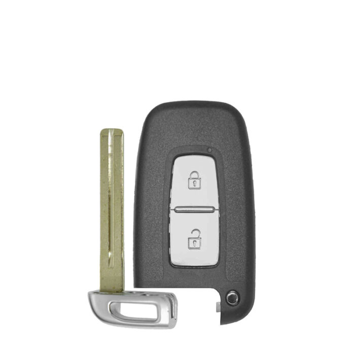 Télécommande Universelle 2 Boutons Pour Hyundai KIA, 434 MHz , Transpondeur HITAG 2 ID46 PCF7952A Non logo - carmatech