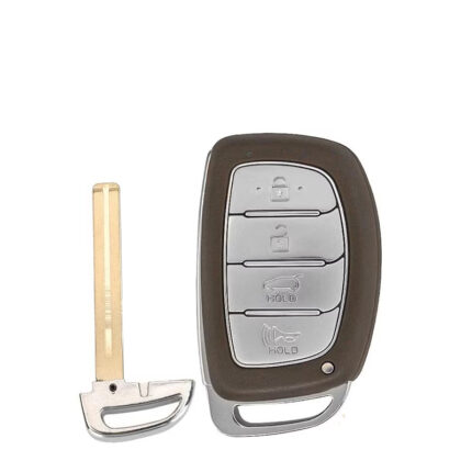 Télécommande Universelle 4 Boutons   Smart pour HYUNDAI TUCSON 2019 433 MHZ  FSK  Transpondeur PCF7945A-PCF7953A / ID 46 - carmatech