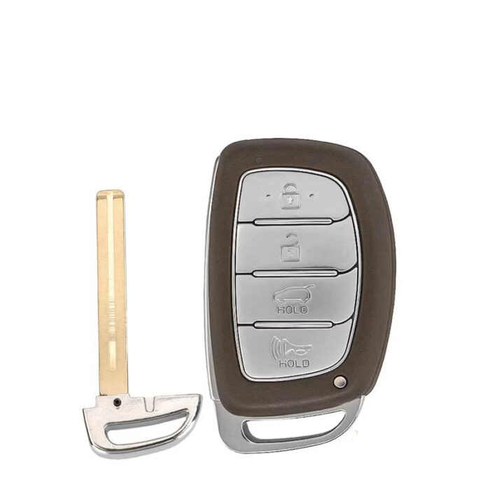 Télécommande Universelle 4 Boutons   Smart pour HYUNDAI TUCSON 2019 433 MHZ  FSK  Transpondeur PCF7945A-PCF7953A / ID 46 - carmatech