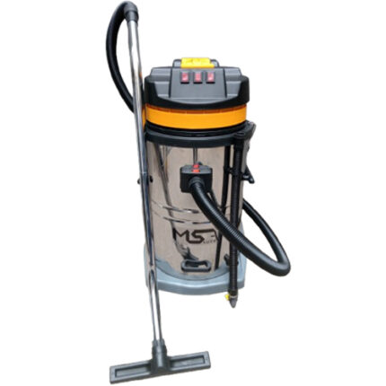 ASPIRATEUR 3 MOTEURS PROFESSIONEL 4500W CUVE EN INOX 80L - carmatech