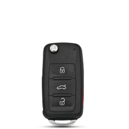 Télécommande Universelle 4 Boutons pour VW JETTA 2017 FLIP, 315 Mhz , Transpondeur MQB48 - carmatech