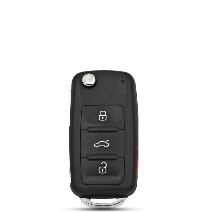 Télécommande Universelle 4 Boutons pour VW JETTA 2017 FLIP, 315 Mhz , Transpondeur MQB48 - carmatech