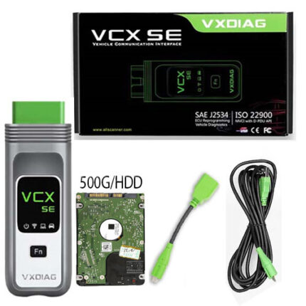 outil de diagnostic VXDIAG VCX SE 6154 OBD2 pour VW Audi Skoda avec disque dur 500G HDD - carmatech