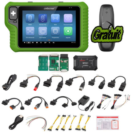 OBDSTAR X300 CLASSIC G3 AVEC KIT D'ACCESSOIRES IMMO POUR MOTO ET  SIMULATOR GRATUIT - carmatech