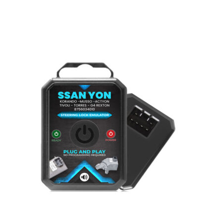 EMULATEUR DE VERROUILLAGE DE DIRECTION AVEC SON DE VERROUILLAGE POUR SSANGYONG KORANDO, MUSSO, ACTYON, TIVOLI, TORRES E - carmatech
