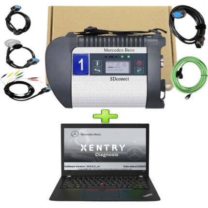 PACK Star C4 Support Doip avec ordinateur portable LENOVO X280 I5-8TH SSD/M2 512G 8RAM pour outil de diagnostic Benz Xentry 12.2023 - carmatech