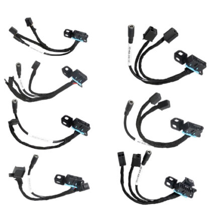 CABLES TEST OBD POUR MERCEDES Pour W202 W210 W220 W639 W906 W169 7pcs Fonctionne CG MB VVDI Outil - carmatech