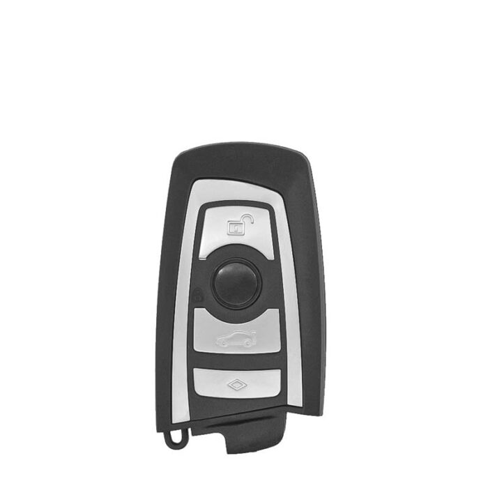 TELECOMMANDE Universelle Pour BMW CAS4 SMART 4 BOUTONS 433MHZ FSK sans clé avec puce Hitag Pro PCF7945P KYDZ - carmatech