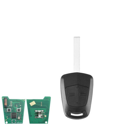 Télécommande à 2 boutons , 433 Mhz ASK , Transpondeur PCF7941A / ID46  - carmatech