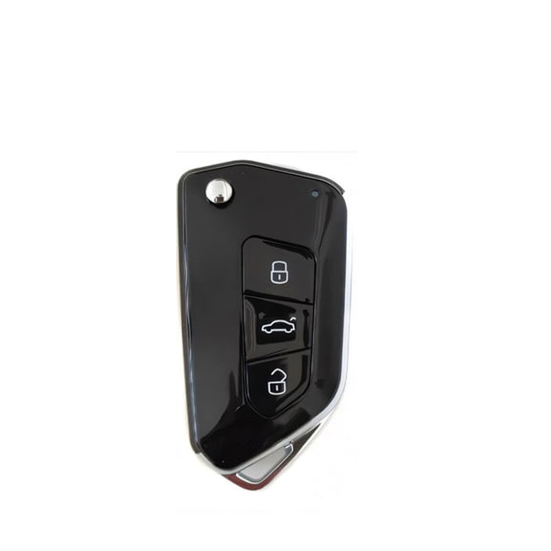 COQUE DE CLÉ TÉLÉCOMMANDE INTELLIGENTE VOLKSWAGEN VW 3 BOUTONS POUR TÉLÉCOMMANDE KD B33 - carmatech