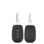 COQUE DE CLÉ TÉLÉCOMMANDE REN NON RABATTABLE 3 BOUTONS LAME VAC102 AVEC SUPPORT DE BATTERIE - carmatech