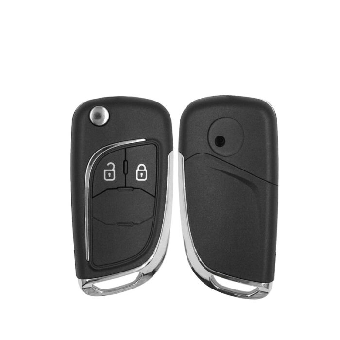 COQUE DE CLÉ RABATTABLE MODIFIÉE CHEVROLET 2 BOUTONS - carmatech