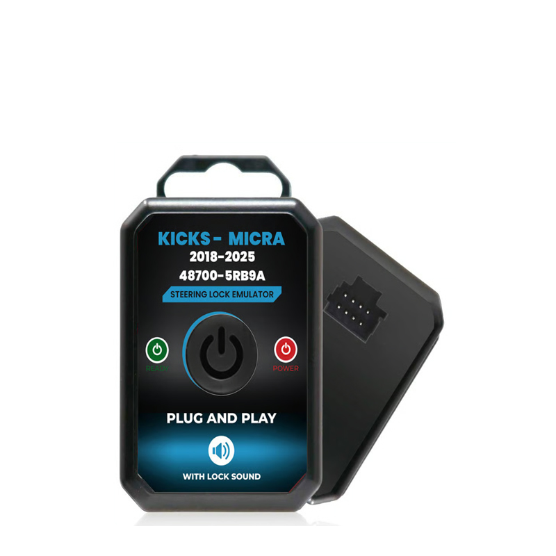 Émulateur Simulateur de Verrouillage de Direction pour Nissan Kicks Micra 2018-2025 - carmatech Émulateur Simulateur de Verrouillage de Direction pour Nissan Kicks Micra 2018-2025 - carmatech