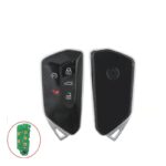 COQUE DE CLÉ TÉLÉCOMMANDE INTELLIGENTE VOLKSWAGEN 4+1 BOUTONS - carmatech