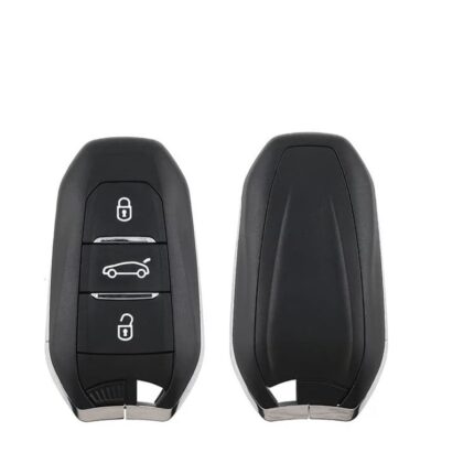 COQUE DE CLÉ TÉLÉCOMMANDE INTELLIGENTE PEUGEOT 2022 3 BOUTONS (COFFRE BERLINE) LAME VA2 - carmatech