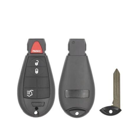 Télécommande Universelle 4 Boutons pour JEEP CHRYSLER , 433.92Mhz , transpondeur PCF7941A - carmatech