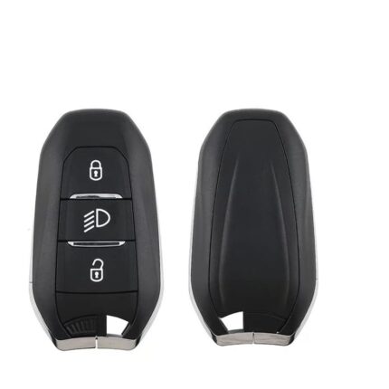 COQUE DE CLÉ TÉLÉCOMMANDE INTELLIGENTE PEUGEOT 2022 3 BOUTONS (LÉGÈRE) LAME VA2 - carmatech