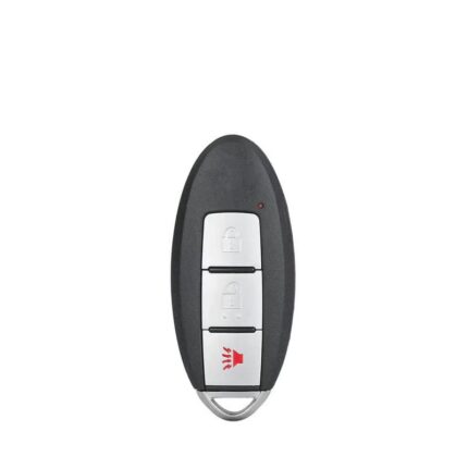 COQUE DE CLÉ INTELLIGENTE À DISTANCE NISSAN KICKS ROGUE 2021 2+1 BOUTONS AVEC INDICATEUR LUMINEUX - carmatech